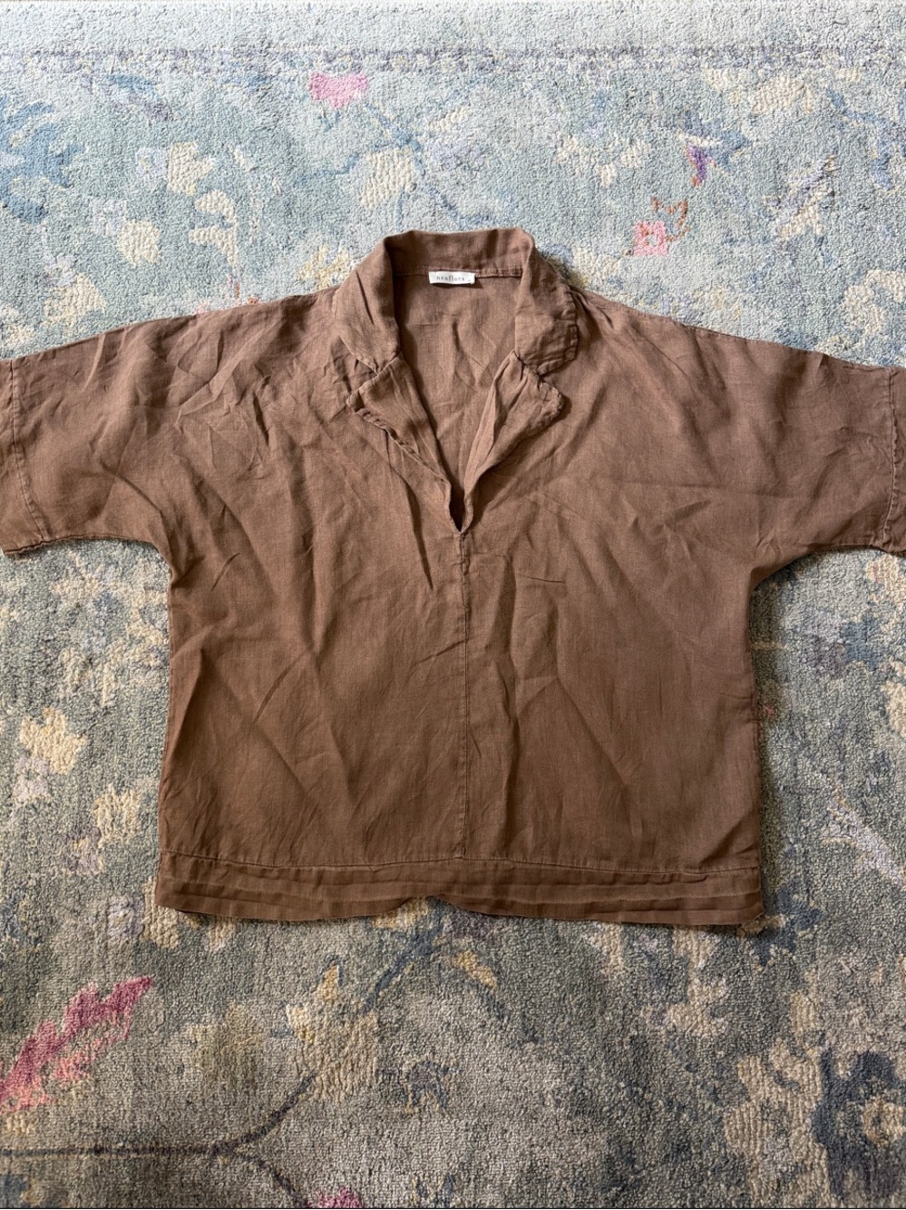 Neuflora 100% Linen Shirt